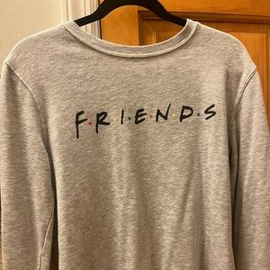Friends love tribe grey crewneck